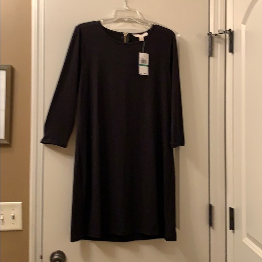 Michael Kors black shift dress